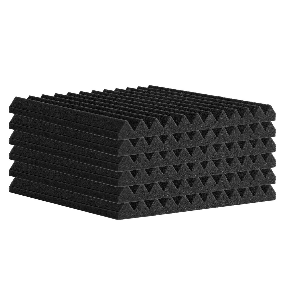 Paneles de espuma acústica VEVOR paquete de 48, 30,5 x 30,5 x 2,5 cm