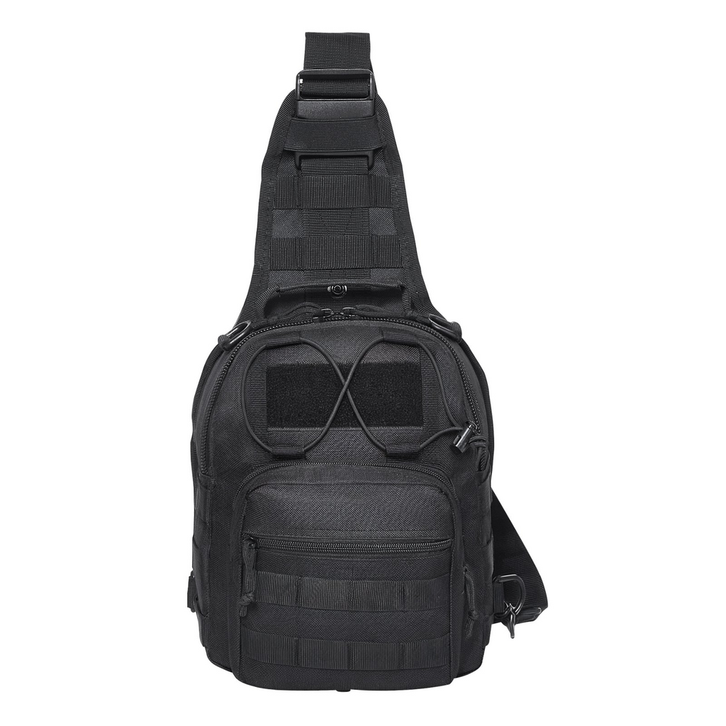 Mochila táctica tipo bandolera de 10 l para hombre