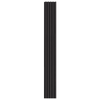 Paneles acústicos de listones de madera de 7,9 x 94,5 pulgadas para decoración de pared moderna en roble negro
