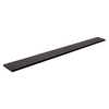 Paneles acústicos de listones de madera de 7,9 x 94,5 pulgadas para decoración de pared moderna en roble negro