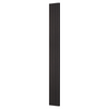 Paneles acústicos de listones de madera de 7,9 x 94,5 pulgadas para decoración de pared moderna en roble negro