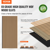 Paneles acústicos de listones de madera VEVOR de 23,6 x 47,2 pulgadas