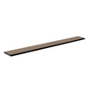 Paneles acústicos de listones de madera de 7,9 x 94,5 pulgadas para decoración de pared moderna en madera plateada