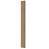 Paneles acústicos de listones de madera de 7,9 x 94,5 pulgadas para decoración de pared moderna en roble claro