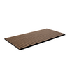 Paneles acústicos de listones de madera VEVOR de 23,6 x 47,2 pulgadas para decoración de pared moderna en nogal