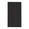Paneles acústicos de láminas de madera VEVOR de 23,6 x 47,2 pulgadas para decoración de pared moderna en roble negro