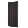 Paneles acústicos de láminas de madera VEVOR de 23,6 x 47,2 pulgadas para decoración de pared moderna en roble negro