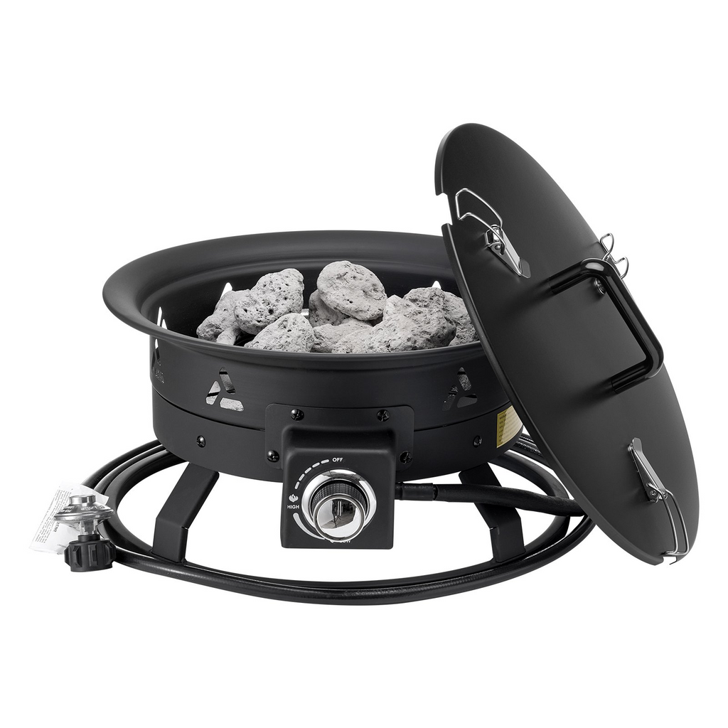 Brasero de gas propano VEVOR de 19" para exteriores portátil para calentar 58 000 BTU