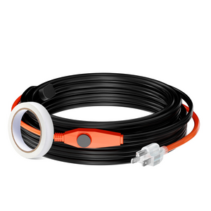 Cable calefactor para tuberías de 30 pies y 7 W/pie
