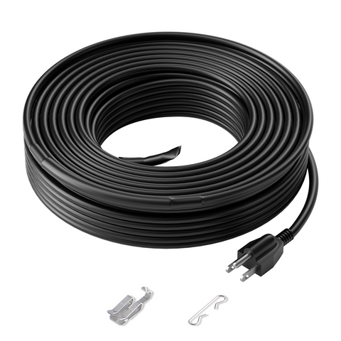 Cable calefactor autorregulable VEVOR de 100 pies y 5 W por pie