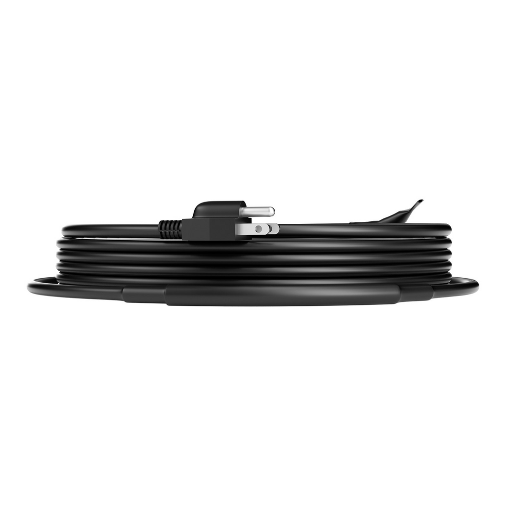 Cable calefactor autorregulable para tuberías de 7,3 m y 5 W/pie, cinta calefactora para tuberías y techos
