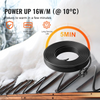 Cable calefactor autorregulable para tuberías de 3,6 m y 5 W/pie