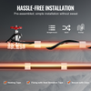 Cable calefactor autorregulable para tuberías de 3,6 m y 5 W/pie