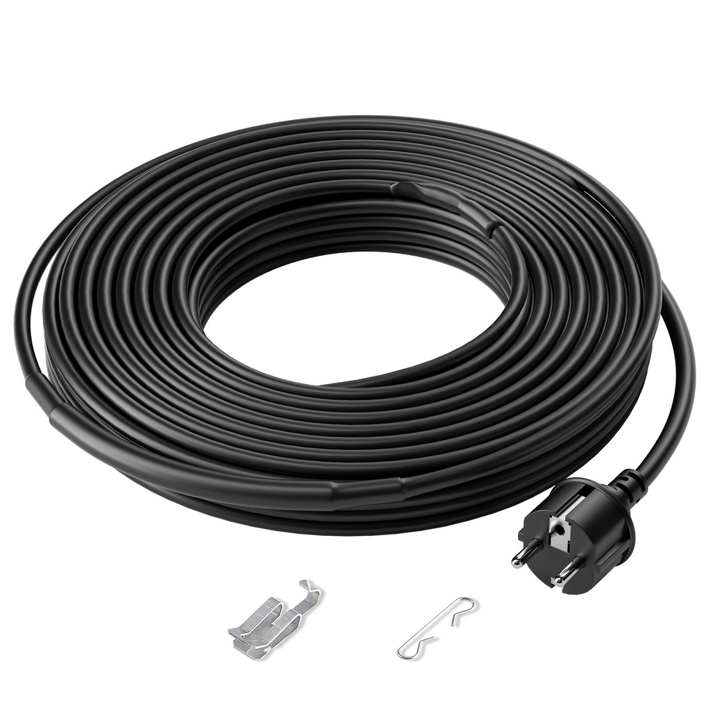 Cable calefactor autorregulable para tuberías de 3,6 m y 5 W/pie