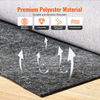 Alfombrilla antideslizante VEVOR de 2,7 x 3,6 m, 0,6 cm de grosor