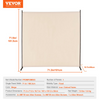 Biombo de tela de un solo panel VEVOR de 6 pies para dormitorio, oficina, color beige