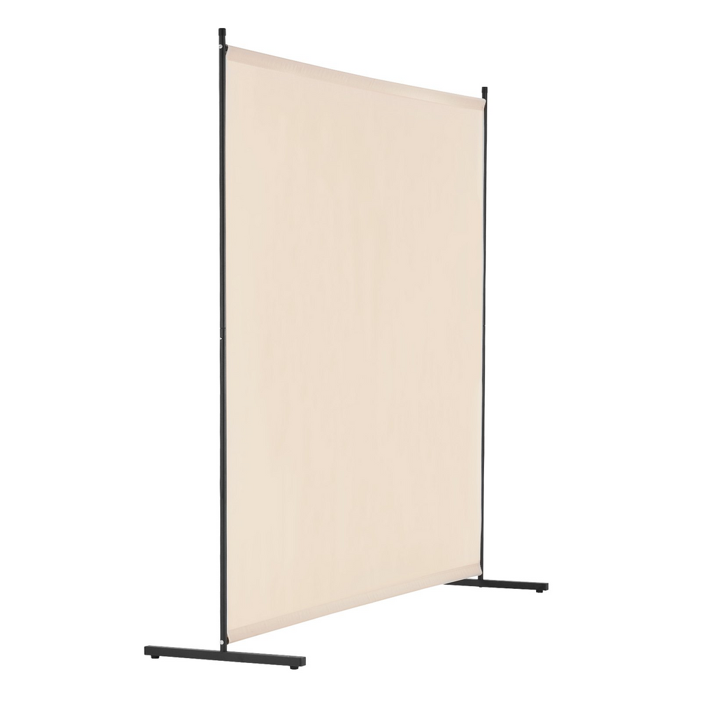 Biombo de tela de un solo panel VEVOR de 6 pies para dormitorio, oficina, color beige