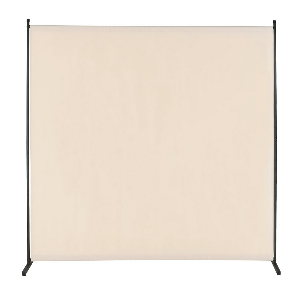 Biombo de tela de un solo panel VEVOR de 6 pies para dormitorio, oficina, color beige