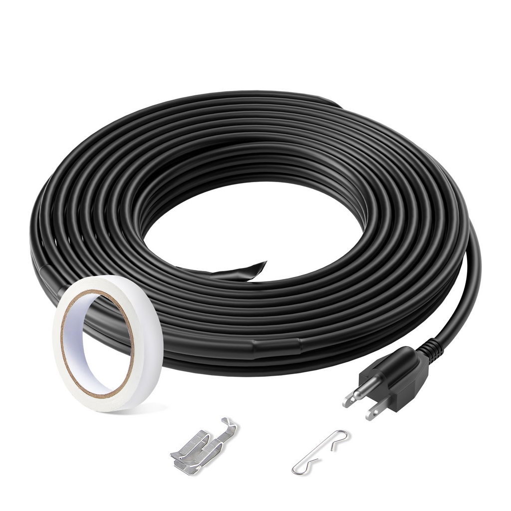 Cable calefactor autorregulable para tuberías de 3,6 m y 5 W/pie