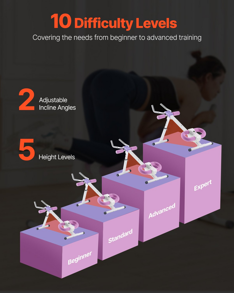 Máquina de ejercicios AB, equipo de gimnasio para el hogar, entrenadores abdominales ajustables