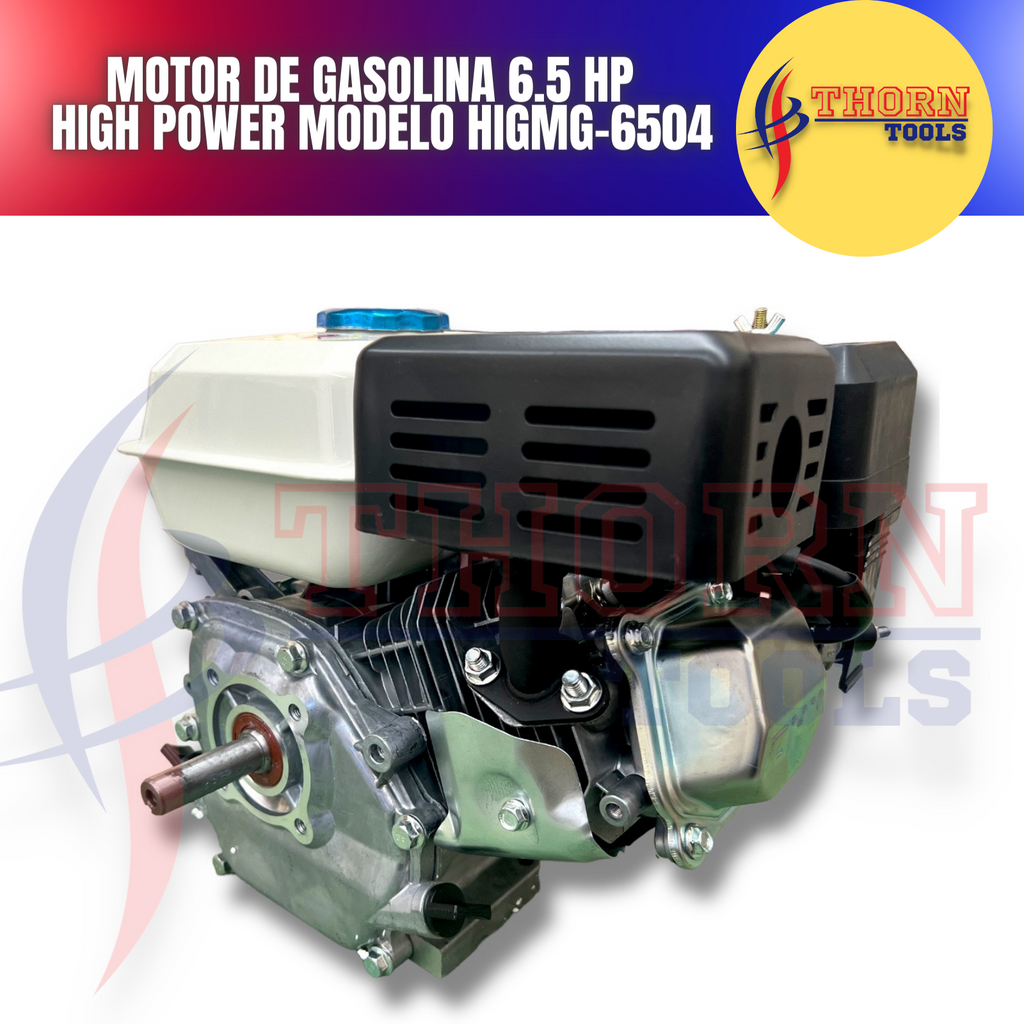 Motor De Gasolina 6.5 Hp Mg-6504 High Power HIGMG-6504