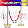 Postes unifila de acero Thorn tools Dorado rojo vip 4 Postes