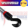 Cilindro Piston Hidráulico pull ram Jalon 10 Ton Con Gancho
