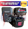 Motor A Gasolina Ukura 10 Hp Con Cuña Modelo Uk310c Uso Rudo