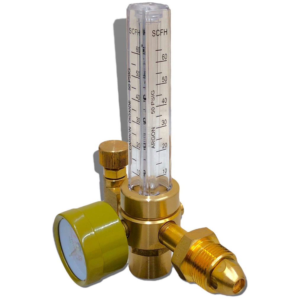 Regulador Flujómetro Gas Argón 4000psi (max) Proceso Tig
