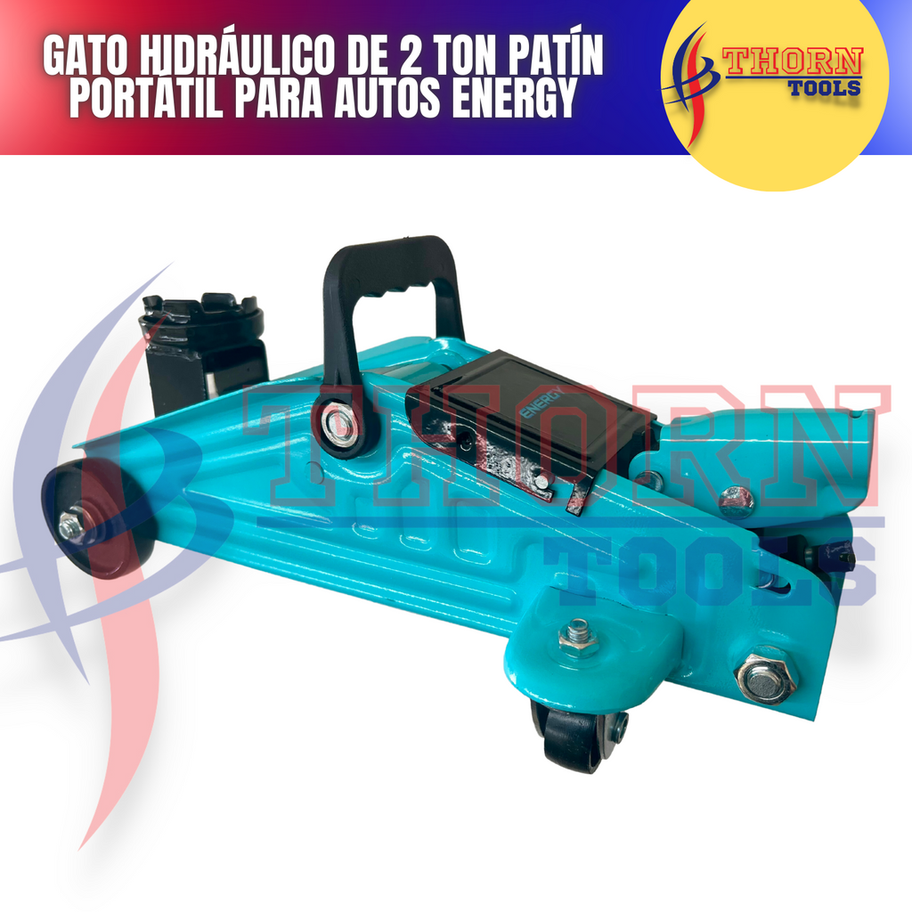 Gato Hidráulico De 2 Ton Patín Portátil Para Autos Energy – DISTRIBUIDORA  TOOLCOMEX SA DE CV