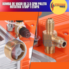 Bomba de vacio de 3.5 CFM paleta rotativa 1/5HP 1 etapa