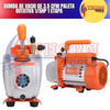 Bomba de vacio de 3.5 CFM paleta rotativa 1/5HP 1 etapa